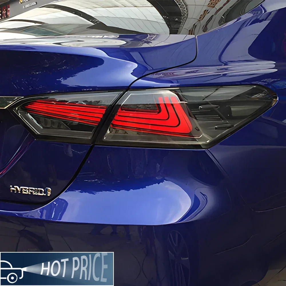 

Для Toyota Camry 8th 2018-2023 Авто задние фонари Модифицированный стиль Lexus ES Динамический свет Аксессуары Светодиодные автомобильные задние фонари в сборе