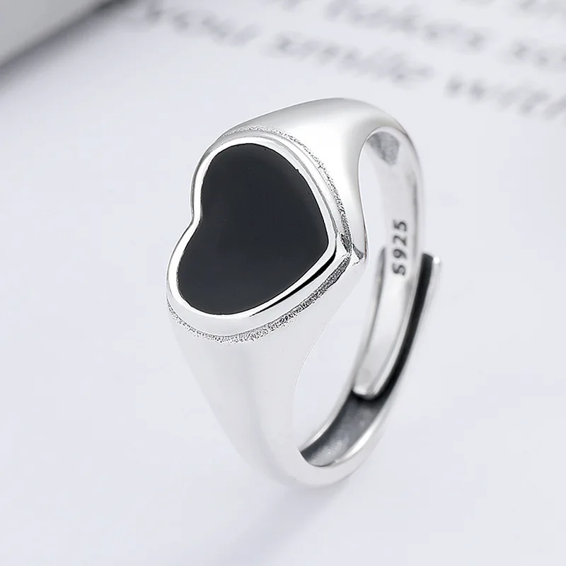 

2024 New Trend Classic High Quality Brand Luxury Women's Ring 925 Silver Fashion Love Opening Ring Sweet Birthday Gift