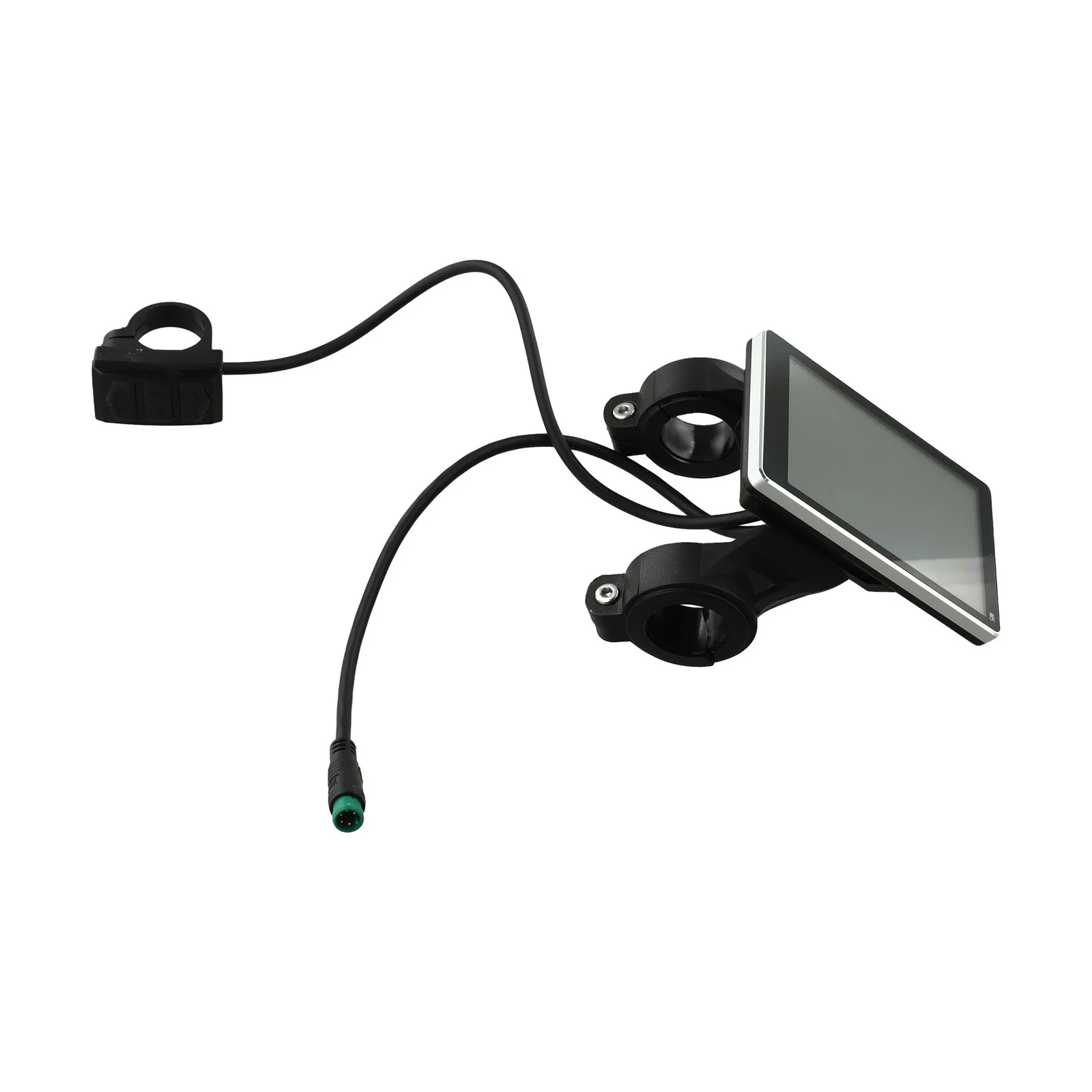 

Black Electric Bike Display Responsive Button Controls Temperature Resistant Widespread Compatibility For Cycling