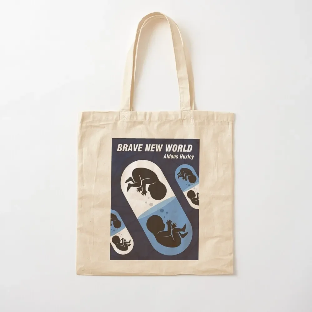 

Aldous Huxley Brand New World Tote Bag women bag tote bags men foldable reusable bag