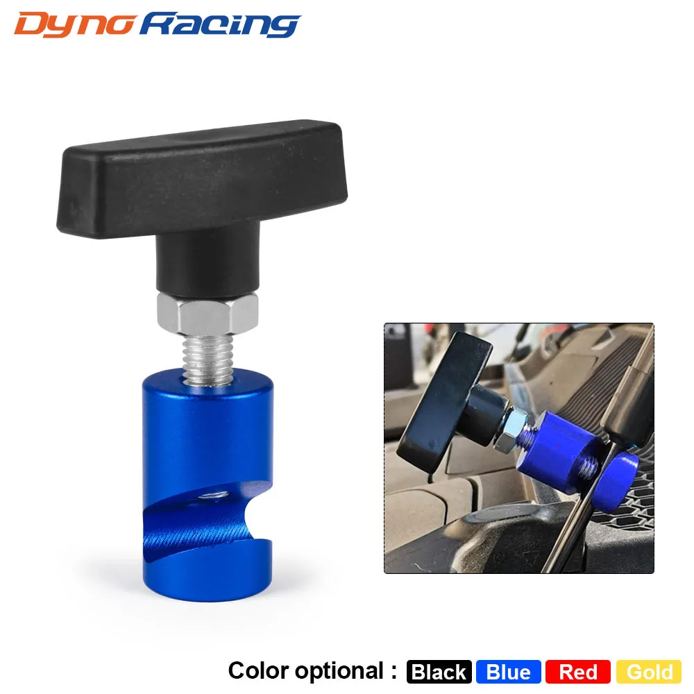 Aluminum Car Hood Holder Trunk Air Pressure Anti-Slip Engine Cover Lifting Support Rod Fixing Clamp Lift Support Clamp