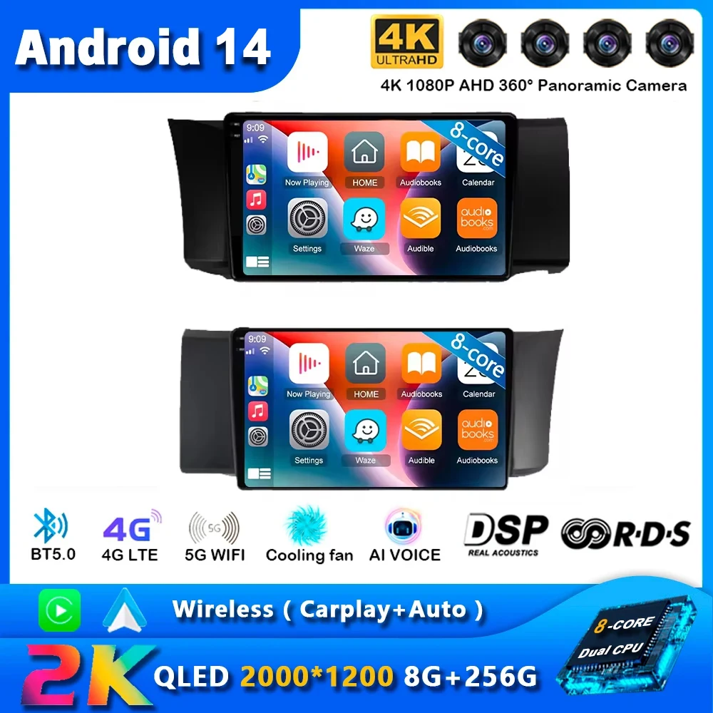 

Android 14 Carplay Car Radio For Toyota GT 86 For Subaru BRZ 2012 - 2016 Navigation GPS Multimedia Player Stereo WiFi+4G BT DSP