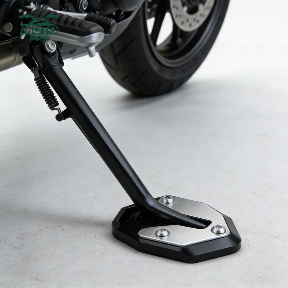

For Husqvarna Svartpilen 801 L SE 2024 2025 2026 Motorcycles Accessories Kickstand Foot Side Stand Enlarger Extension Plate Pad