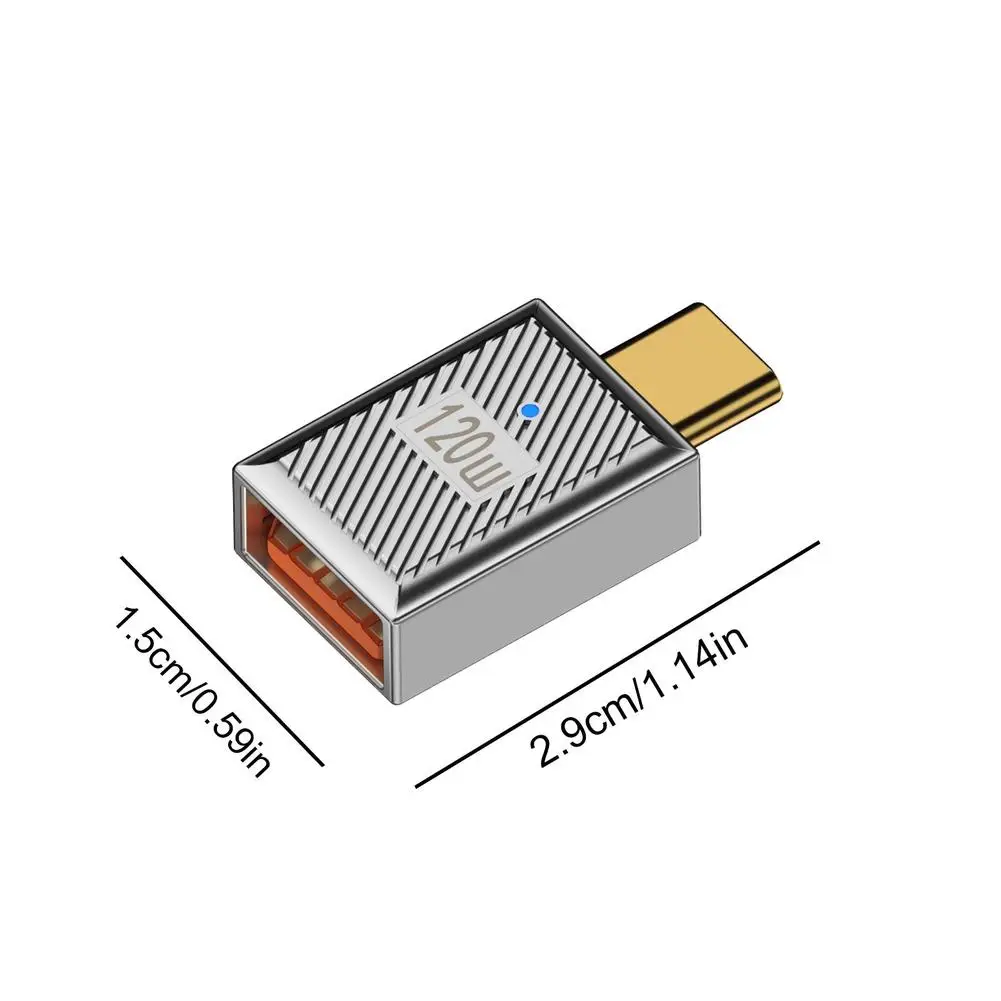 USB A To USB C 10Gbps Adapter USB 3.1 Type A To Type C Charging plug Converter Fast Charging For Laptop PC Printer Flash Drive