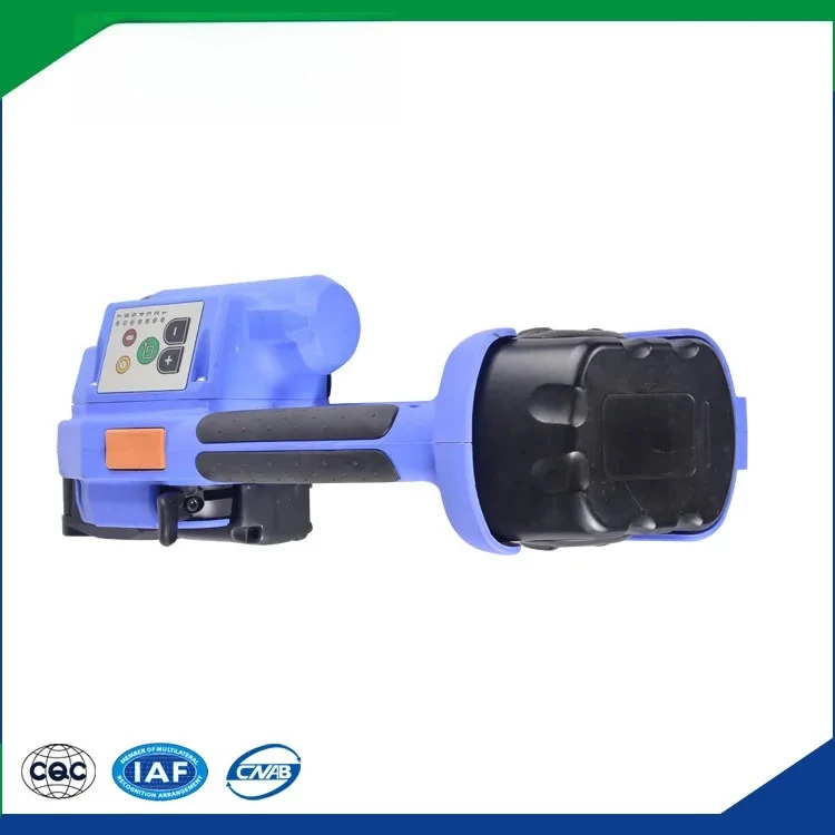 Small Baler Electric Strapping Packing Machine for PP Poly Strap China Supplier Compact Strapping Machine for Packaging