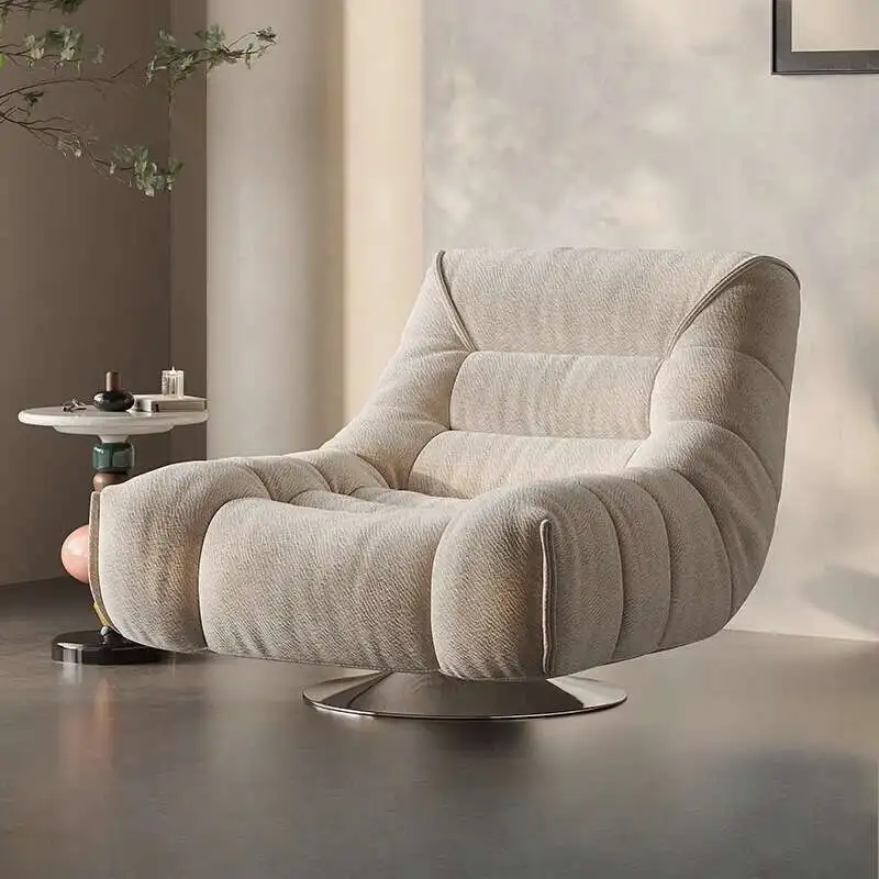 

Sofa Luxury Rotating Chair Living Room Modern Comfortable Bedroom Emphasis Chair Adult Portable Armchair Living Room Furniture
