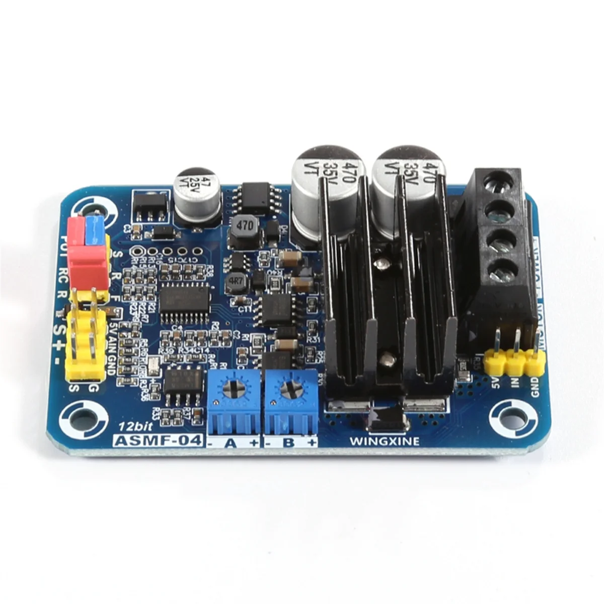 

ASMF-04 Single Channel Module High Torque 500Nm Controller Servo DIY 12V to 24V Current Limit 10A ModuleJAS