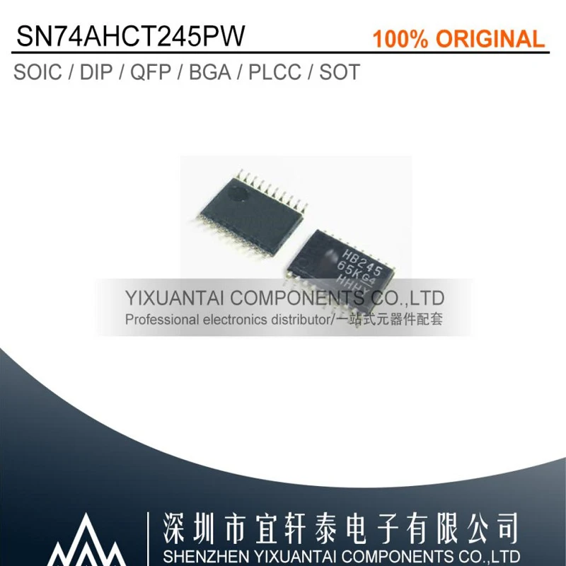 

10 шт./лот 50 шт./лот 100 шт./лот Бесплатная доставка 100% оригинал SN74AHCT245PW SN74AHCT245 AHCT245 HB245 TSSOP20