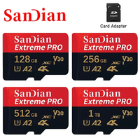 Extreme Pro 2TB 128GB SD Memory Card High Speed Class 10 TF Card 4K Ultra-HD Video A2 Card SD Flash Memory Card For Drone Table