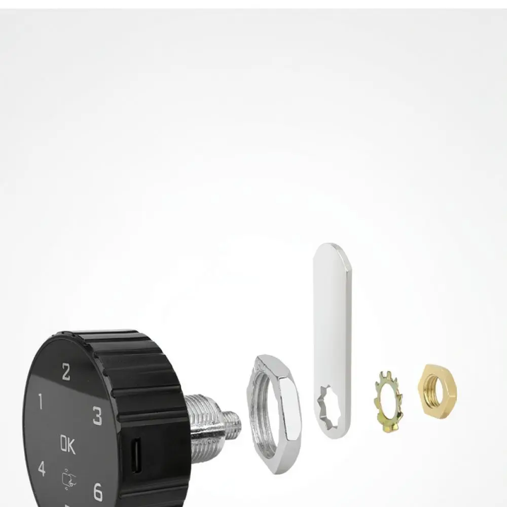 Keyless Smart Card Drawer Lock Digital Electronic Cabinet Latch Invisible Induction For Desk File Storage Units