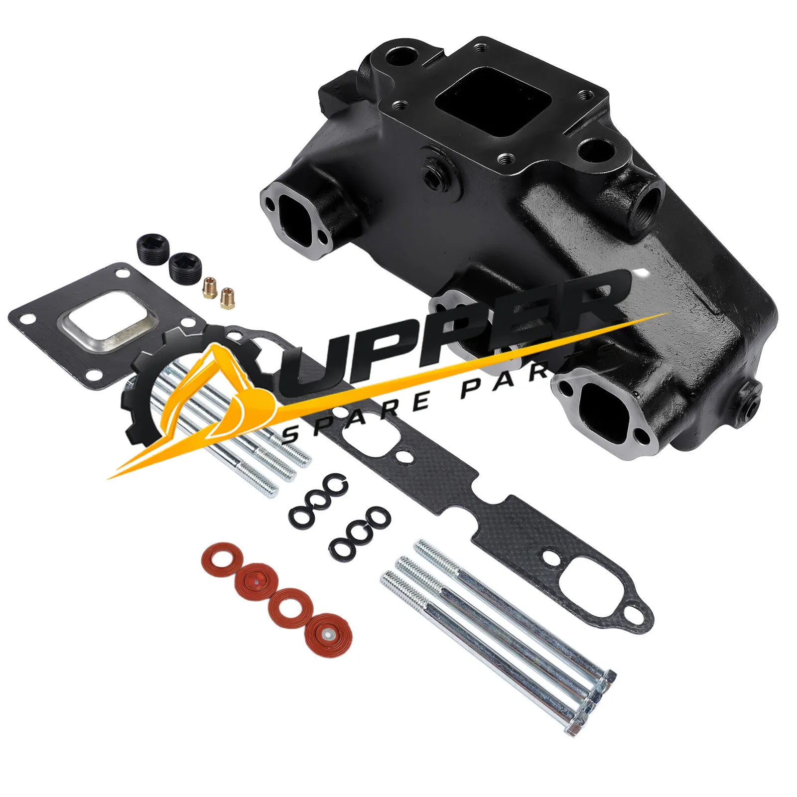 Exhaust Manifold Dry Joint Riser For Mercruiser GM 4.3 V6 2002-UP 864612T01
