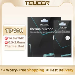 TEUCER TP400 14.8W/MK Thermal Pad CPU/GPU Graphics Card Laptop Heatsink Cooling thermal Pads Motherboard Silicone Grease Pad