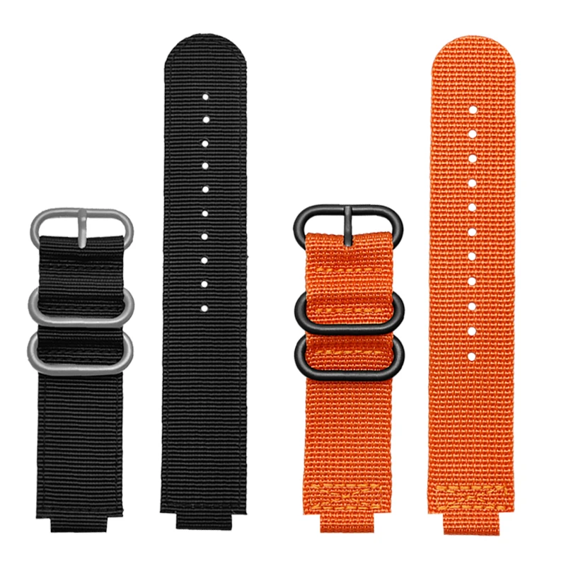 Modified Nylon Watch Band for Casio AE1200WH/1300/1000/1500 AE-1200 A158W A159 Waterproof Outdoor Sports Wrist Strap 24*18mm