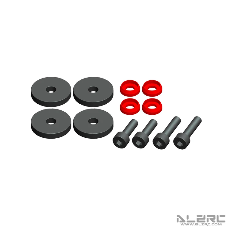 ALZRC - R42 Canopy Damper Rubber Parts  R42-061