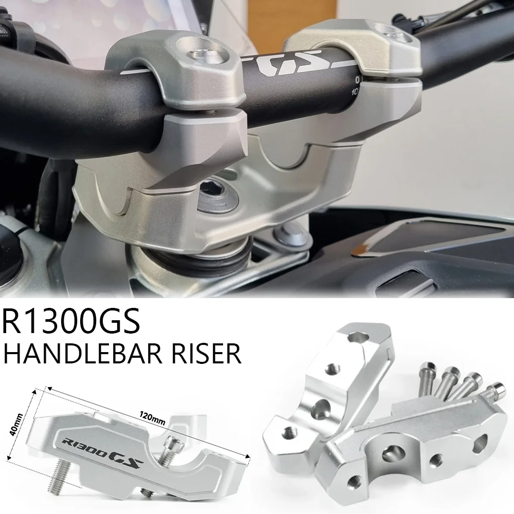 

R1300GS Accessories Handlebar Riser For BMW R1300GS Handlebar Risers With Offset R1300GS Accessories 2024 R1300GS Handlebar Rise