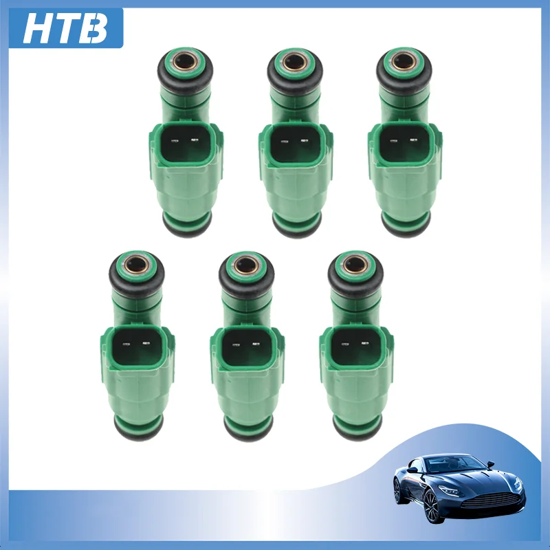 

6 шт. топливная форсунка 35310-2E100 353102E100 подходит для Hyundai Elantra 2011-2014 1.8L L4 Высокое качество 35310 2E100 автомобильный двигатель