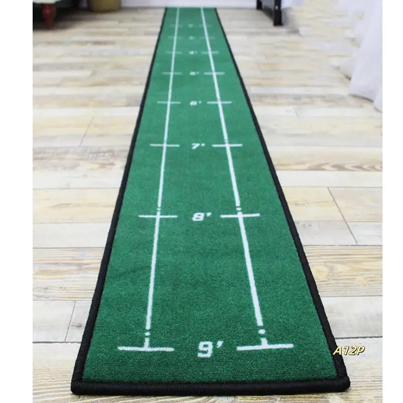 

Golf Carpet Putting Mat Thick Practice Putting Rug For Indoor Home Office Golf Practice Grass Mat Golf Training