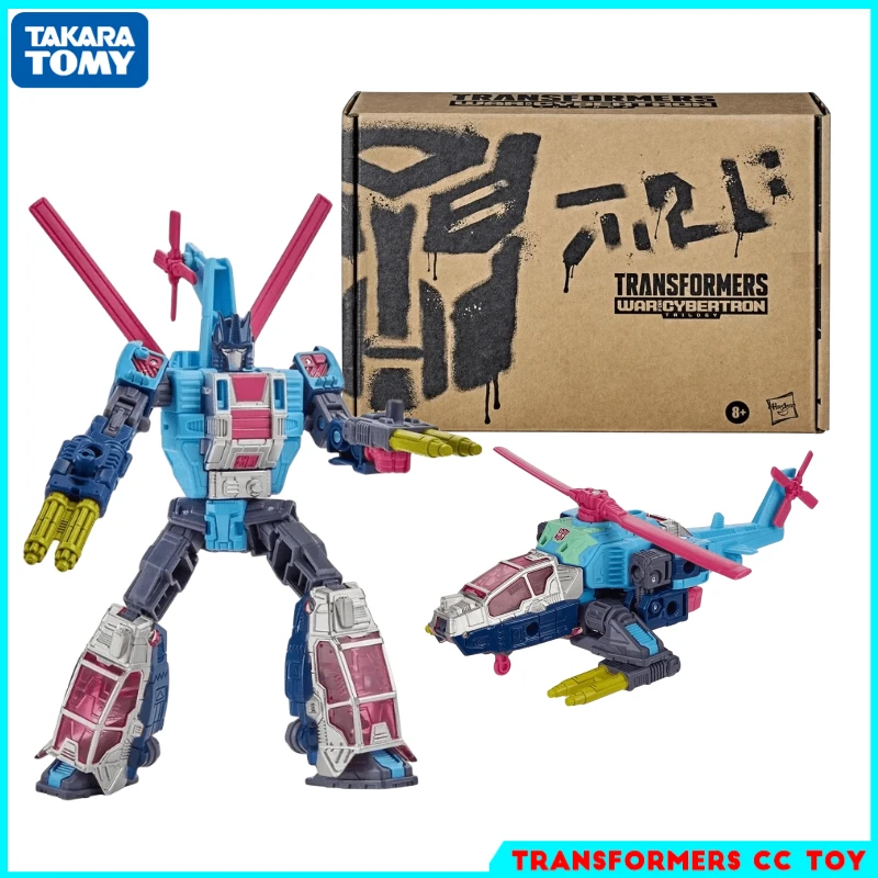 TakaraTomy-Transformers brinquedos para crianças, figuras de ação Rotorstorm, robôs colecionáveis, brinquedos, gerações seleciona, WFC-GS19, Em estoque