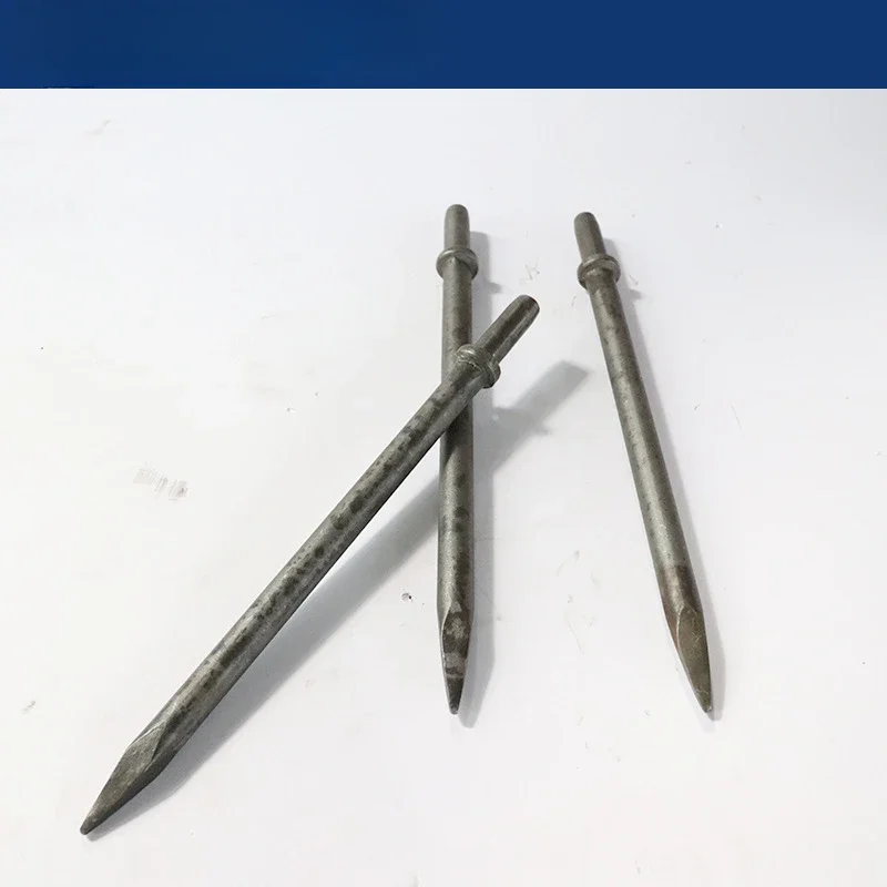 High Quality Wear-Resistant Gas Drilling Pick Pickaxe Tip Drill Bit Accessories 25x450mm with Kaishan Air Pick