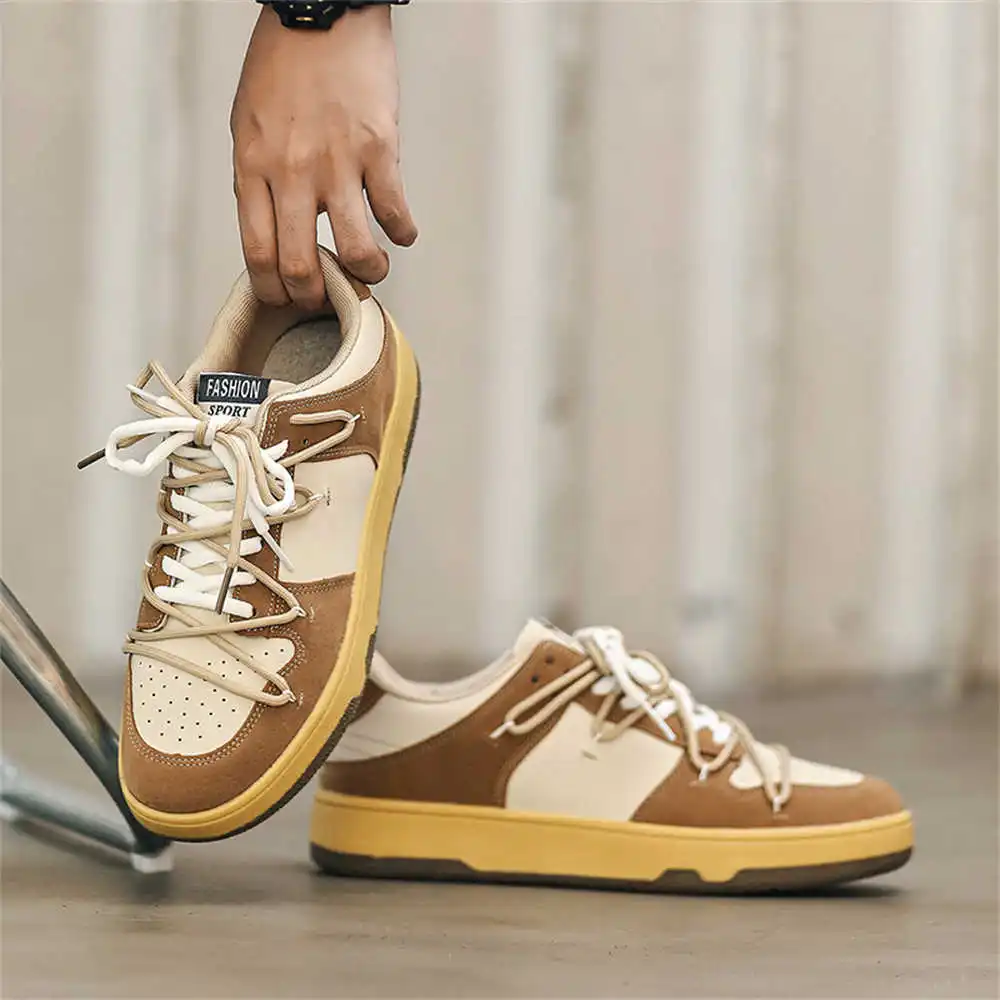 

Round Nose 39-44 Men Sports Bot High-top Sneakers Men's Shoes Boots Runner Functional Athlete From China High Fashion