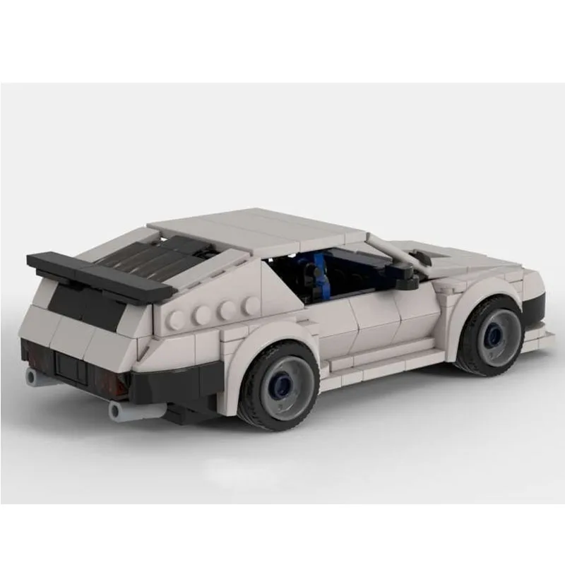 

MOC-168511 Новая модель гоночного суперкара из строительных блоков, 384 детали, игрушка для мальчиков, подарок на день рождения, Новый год