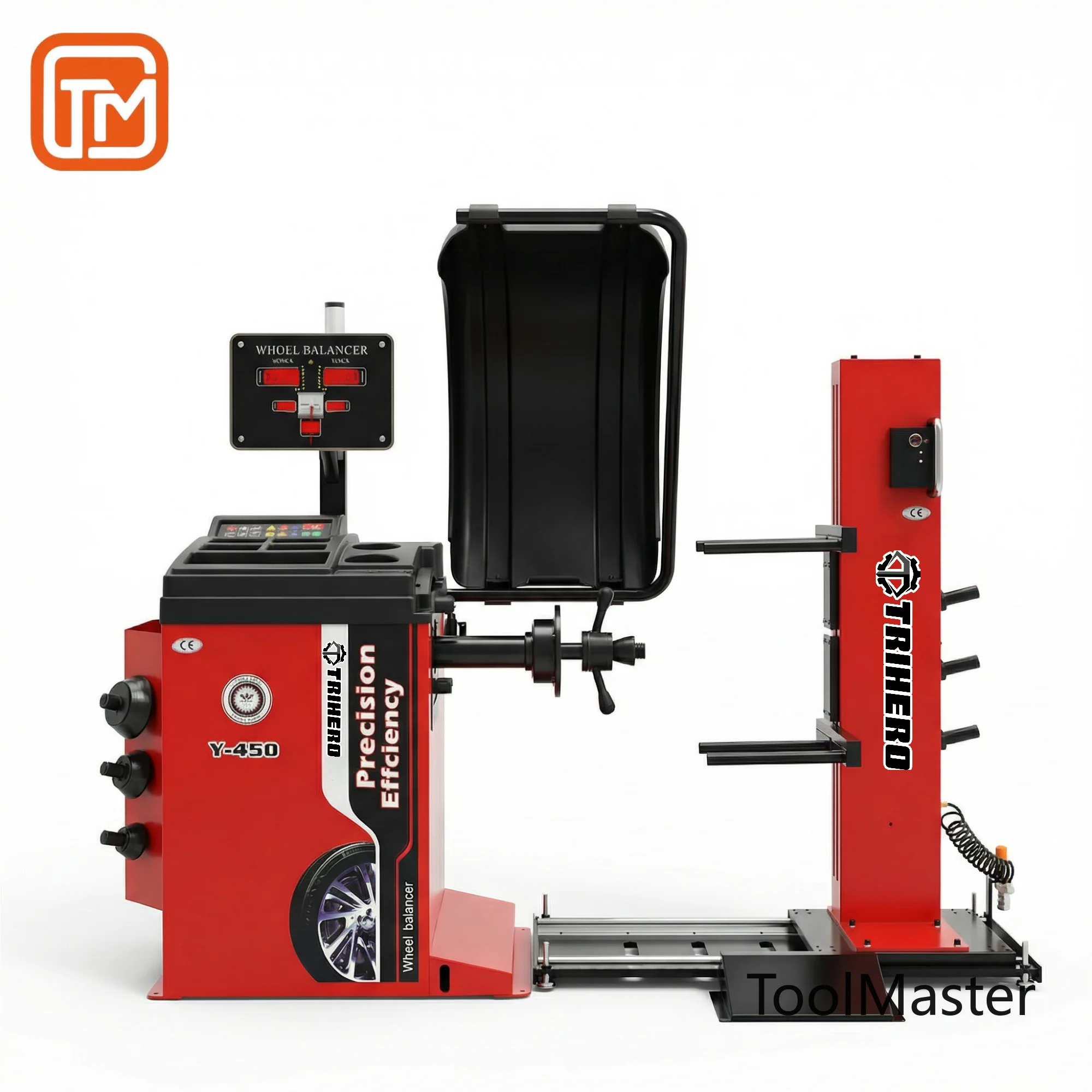 

[Hot Sale]High End Automatic Wheel Balancer Laser Positioning Spindle Self-locking Automatic Brake Tire Changing Balancing Mach