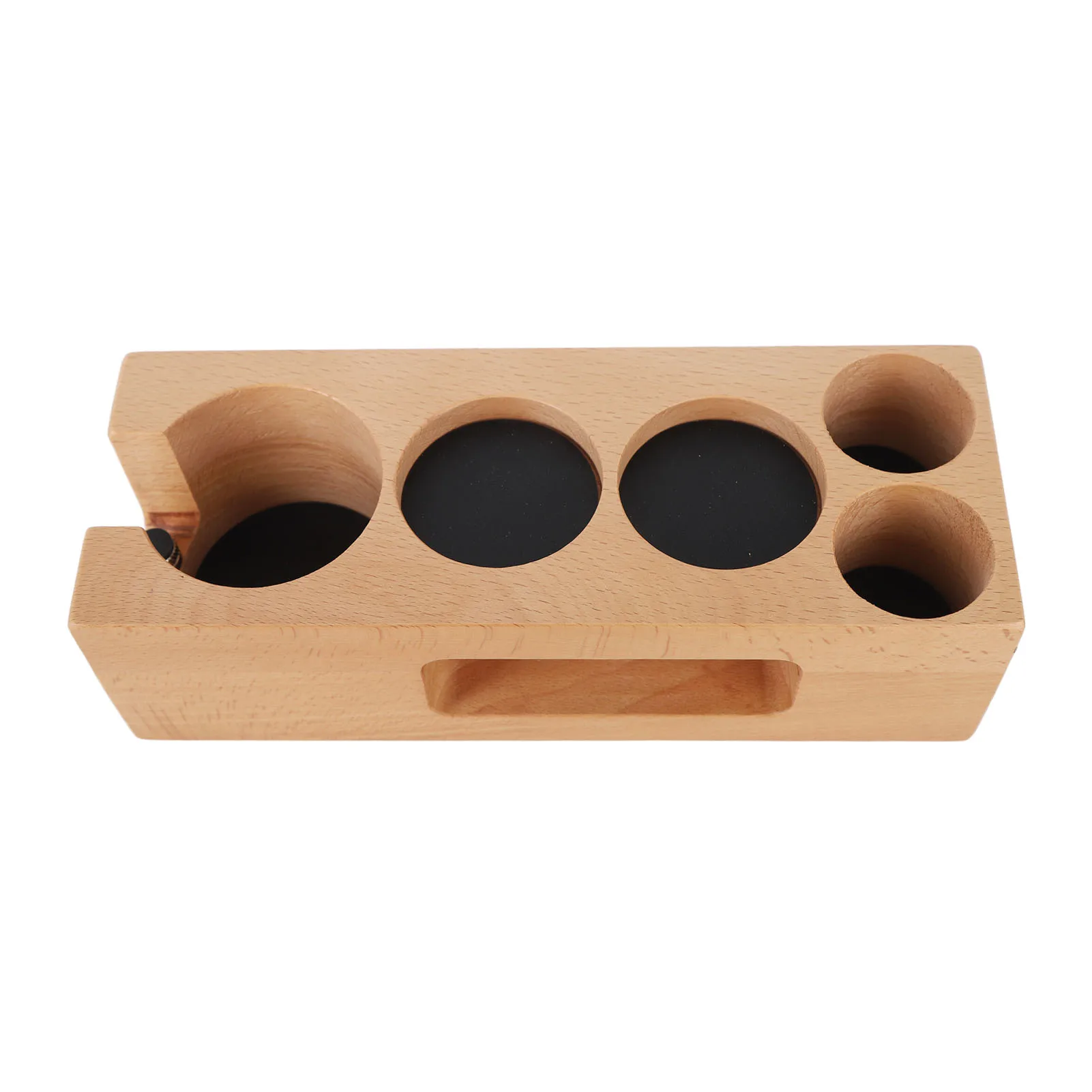 Support de filtre à café en bois, Tamper, Polymères, Maison, Restaurant, Hôtel, Bureau, 73