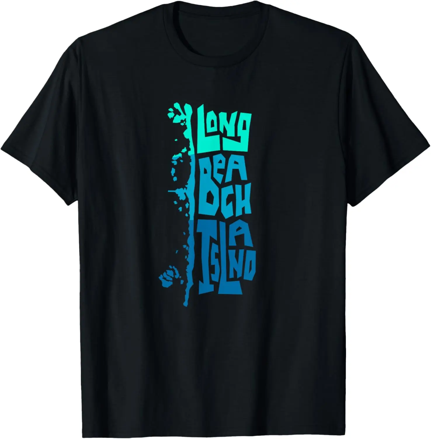 

Футболка с рисунком «LBI» Long Beach Island New Jersey Shore Island