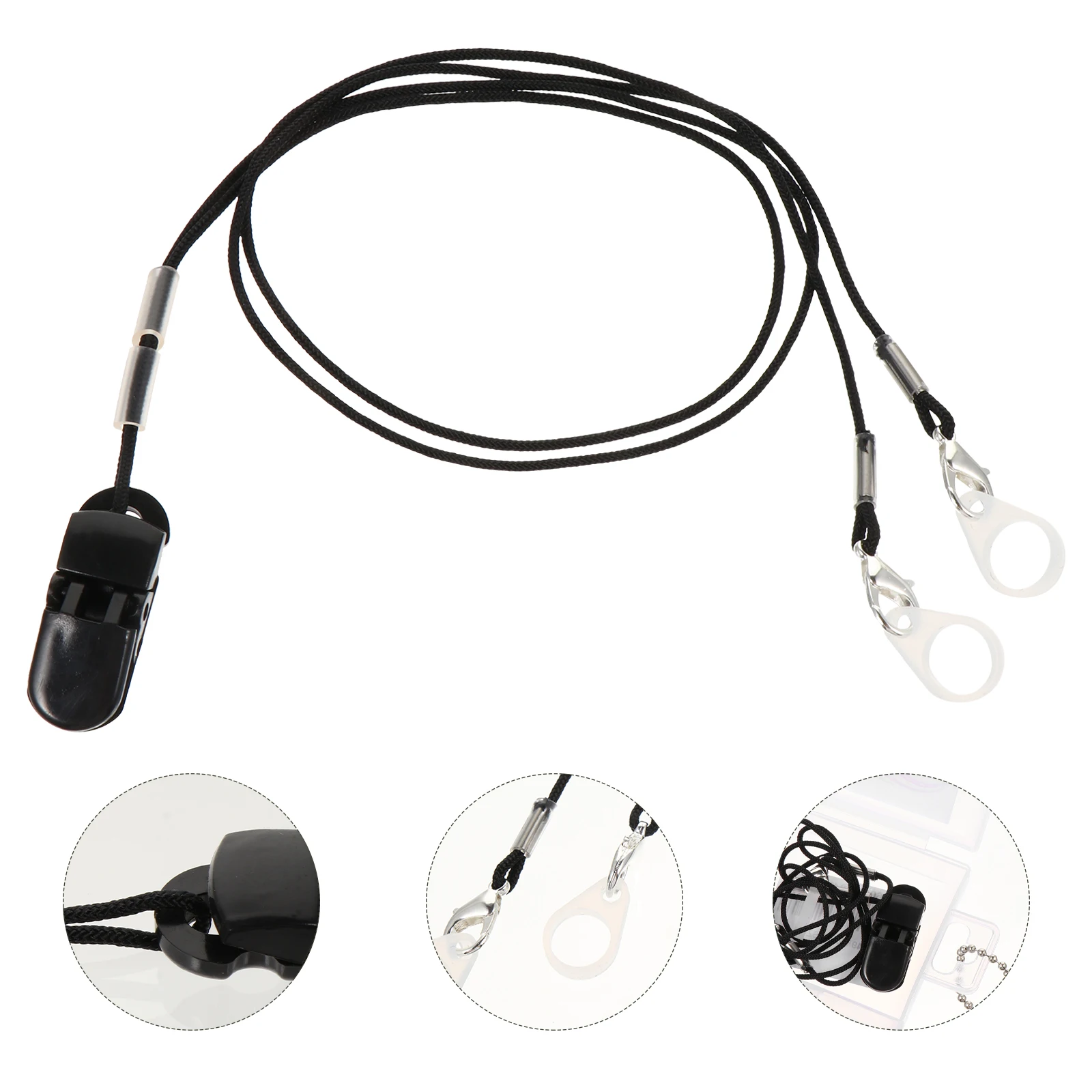 

BTE Hearing Aid Anti lost Lanyard Protector Cord Belt Hanging Strap Sweatproof Secure Fit Adjustable Attachments