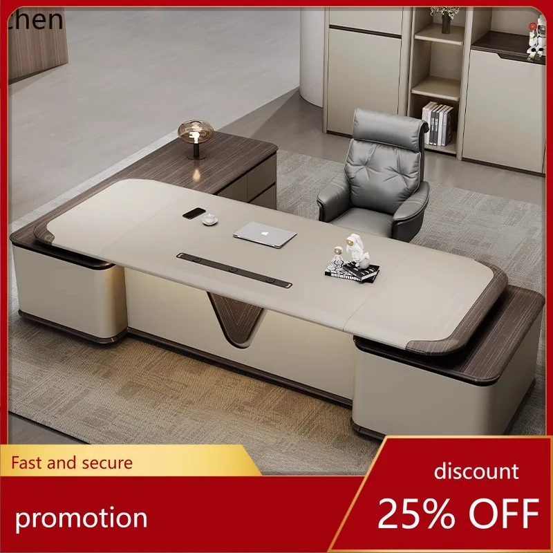 CZ Executive Desk Simple Modern High-end Furniture Leader Office Desk and Chair Set