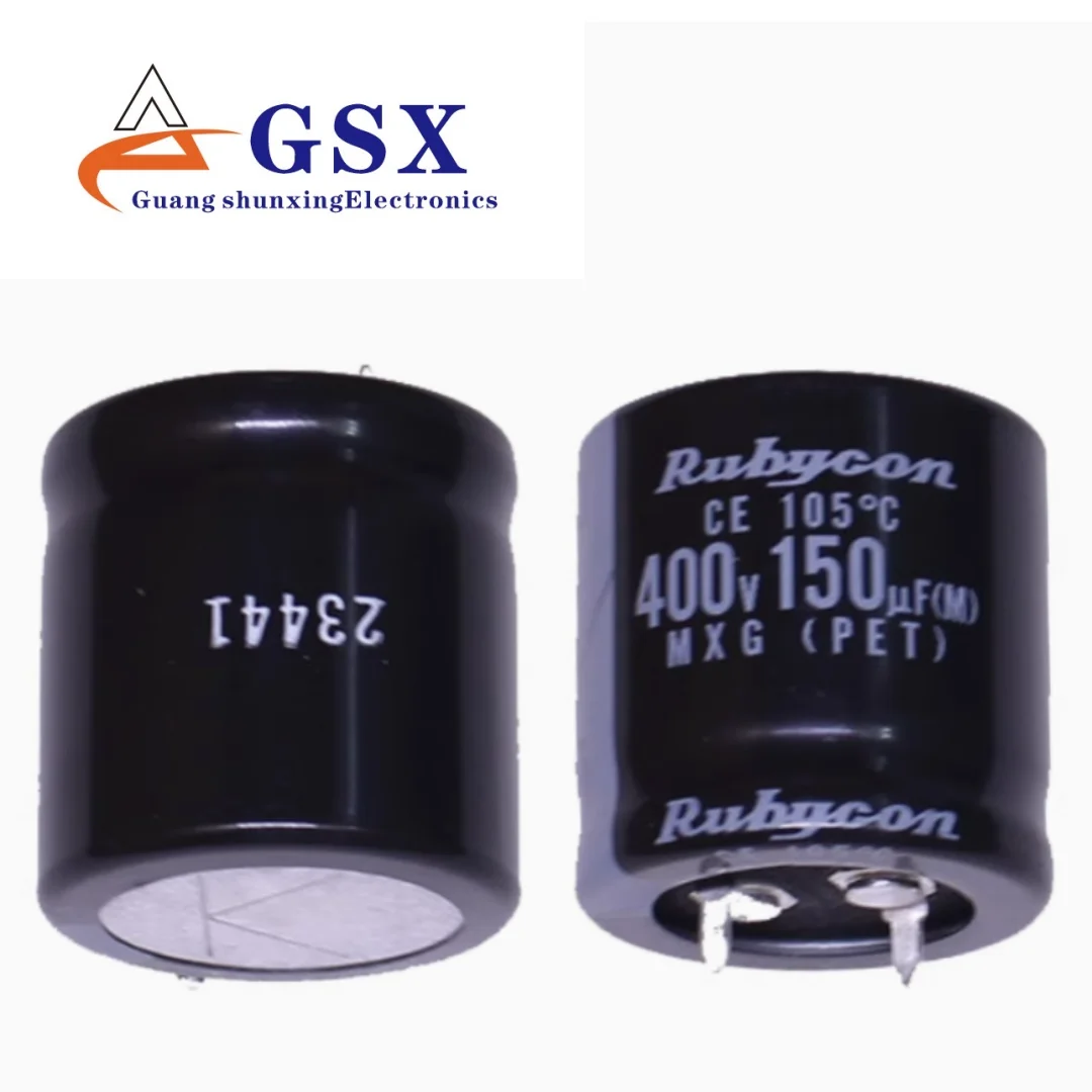 

Brand new original imported aluminum electrolytic capacitor 400v150uf 25 * 25 ruby MXG 105 degree high-frequency long life