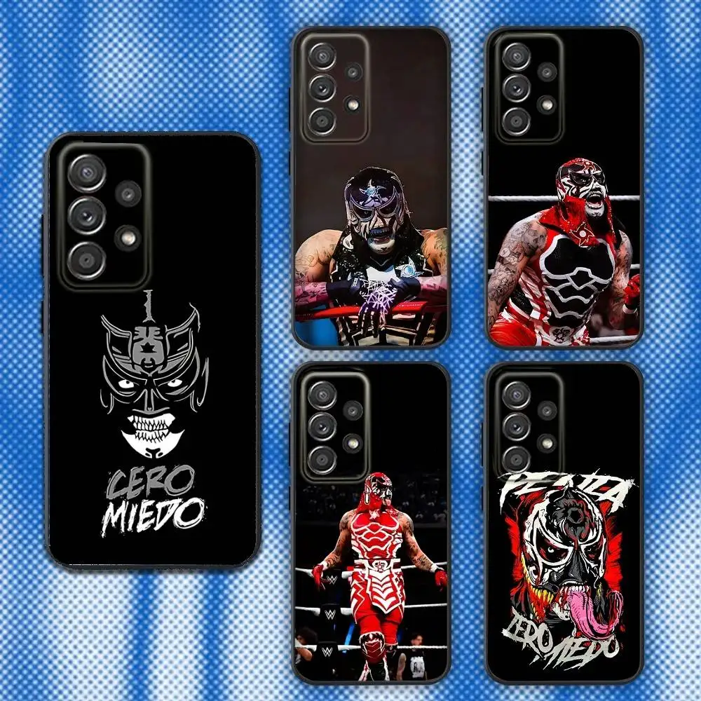 

P-Penta Zero M-Miedo Phone Case For Samsung S25,S24,S21,S22,S23,S30,Ultra,S20,Plus,Fe,Lite,Note,10,9,5G Black Cover