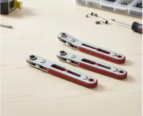 1PC Multifunctional Bidirectional Ratchet Elbow Screwdriver Flat Head Wrench Cross Slotted Tool for Home Repair