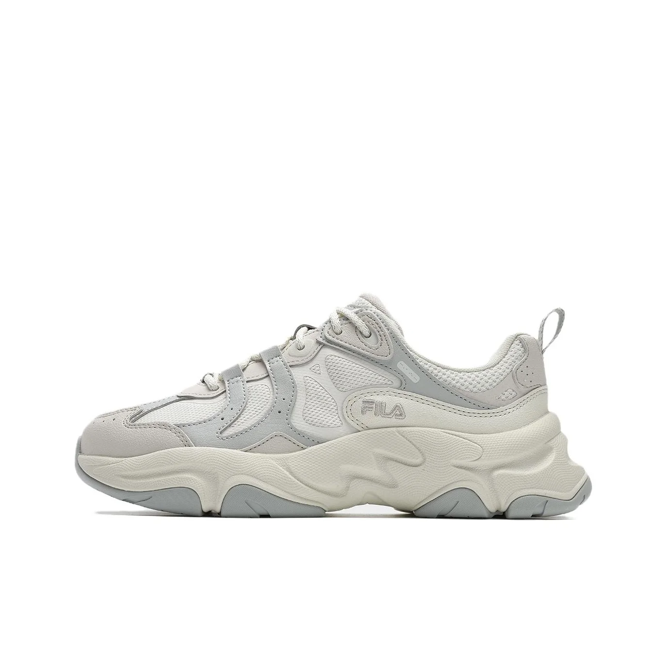 FILA Keppler Abrasion Resistant Low top Running Shoes Women's White F12W442119FBL