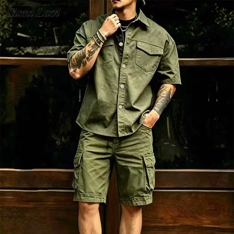 streetwear-vintage-mens-two-piece-suits-2026-summer-leisure-short-sleeve-shirt-and-shorts-outfits-men-daily-casual-loose-sets