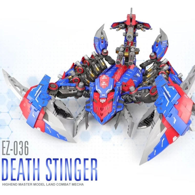 【In Stock】Original ZA Model Death Stinger Blue White Color Scheme Assembly Models Action Figuer Collection Toy Kids Gifts