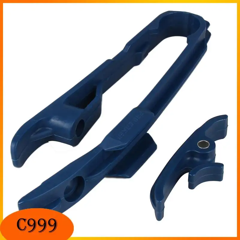 Durable Rubber Swing Arm Chain Slider Guide Guard Motorcycle Rear Fork Protection Parts Universal