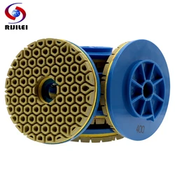 6 Inch Diamond Polishing Pad  With Snail Lock For Grinding Marble Granite Concrete Floor Table Panel 150 mm Edge  Grinding Wheel