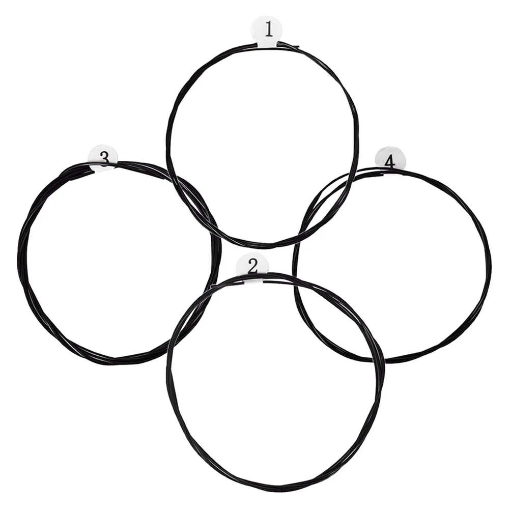

4Pcs Professional Ukulele Strings Nylon Material Durable Wear-Resistant Practical Cost-Effective Ukulele String Part