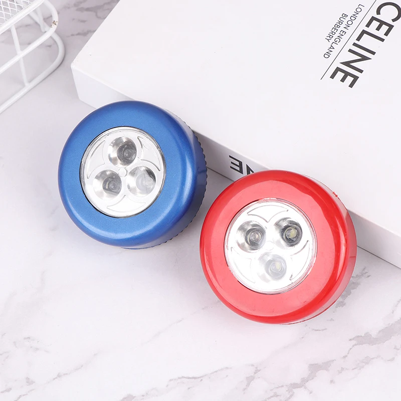 Interruptor De Toque Sem Fio Luz Noturna LED, Lâmpadas De Parede, Alimentado Por Bateria, Quarto, Cozinha, Guarda-Roupa, Armários, Gabinete, Luzes Portáteis