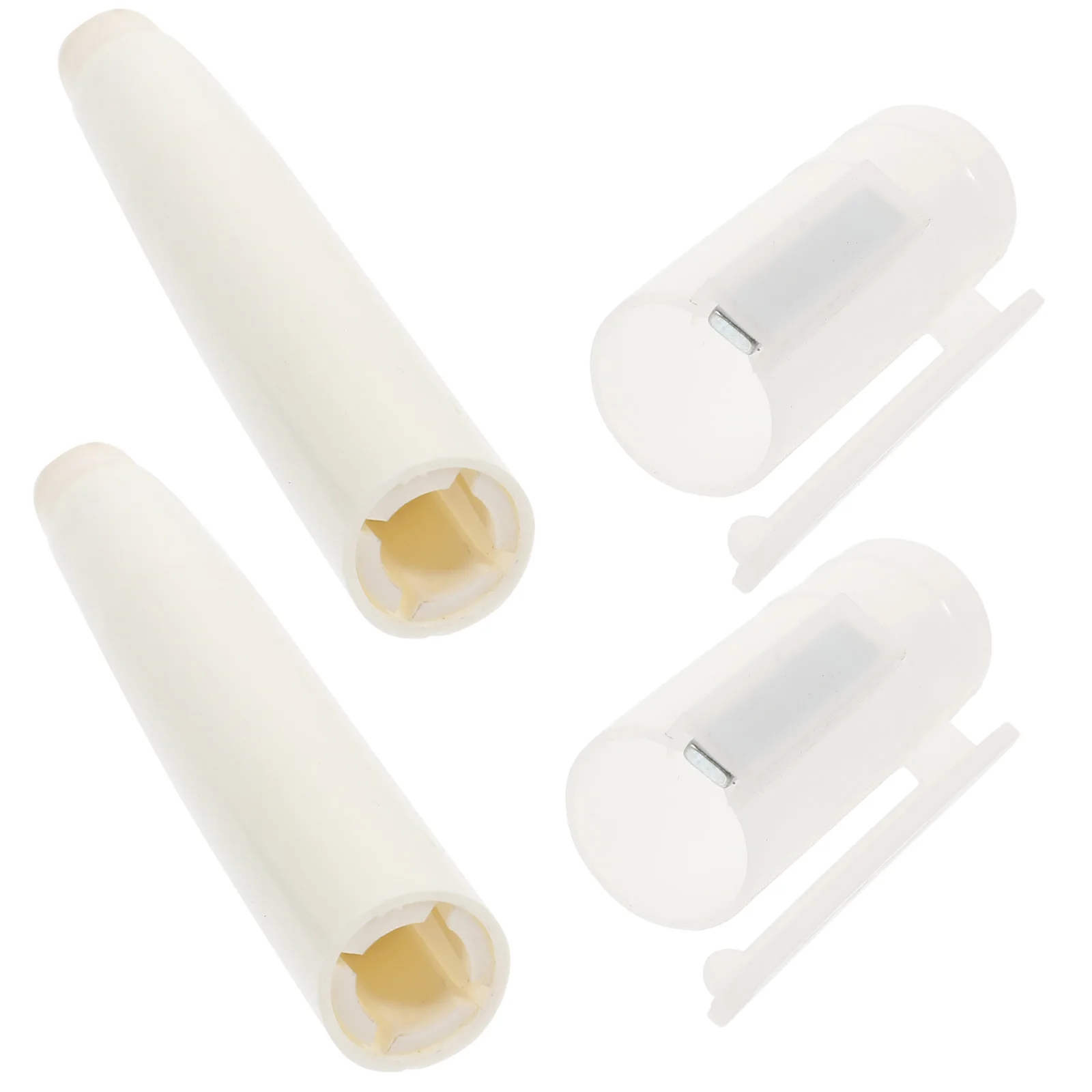 2 Stück Clip-Verlängerungshalter, leichter Kunststoff, ausziehbar, für Schule, Büro, Zuhause, staubfrei, Schreiben, Aufbewahrungshalter, tragbar