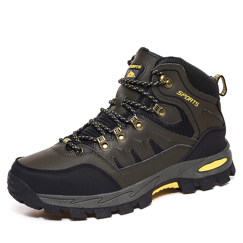 Mountaineering boots men's and women's outdoor hiking backpacking shoes off-road high-top sneakers