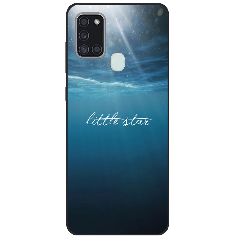B Case For Samsung A21S Case Phone Cover Silicone Soft TPU Back Cover for Samsung Galaxy A21S Case A 21S A21 S Coque Bumper
