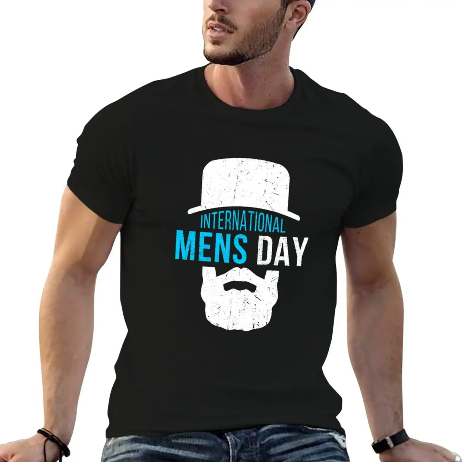 International Mens Day T-Shirt graphic shirts anime t shirts basketball graphic tees mens graphic t-shirts big and tall