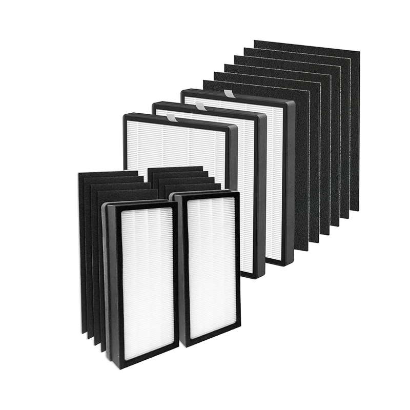 Manufacture air Purifier Parts  Fits for VEVA 8000 9000air Filters Hepa & Carbon Customize Oem High Efficiency