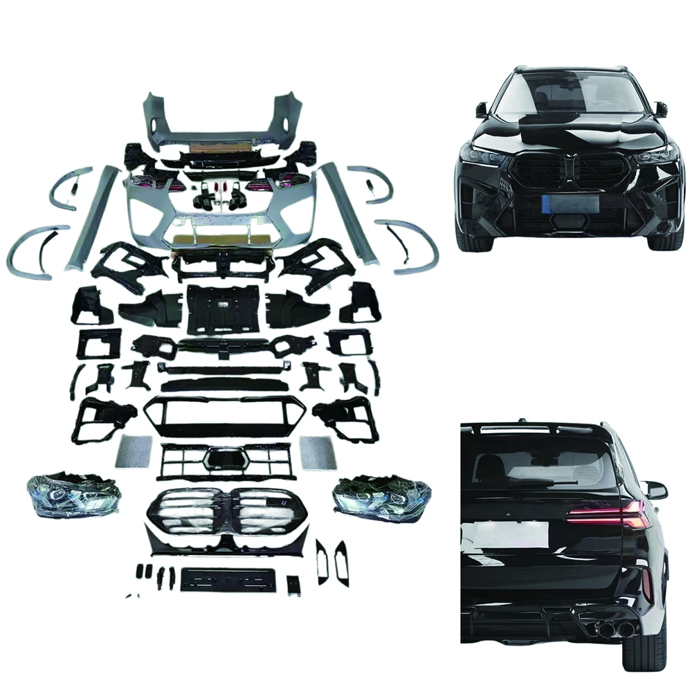 Complete OEM Facelift Conversion & Custom BuildFor X5 2019-2022 Upade To 2024 X5M Body Kit & Headlights Tail Lights Extreme Mak