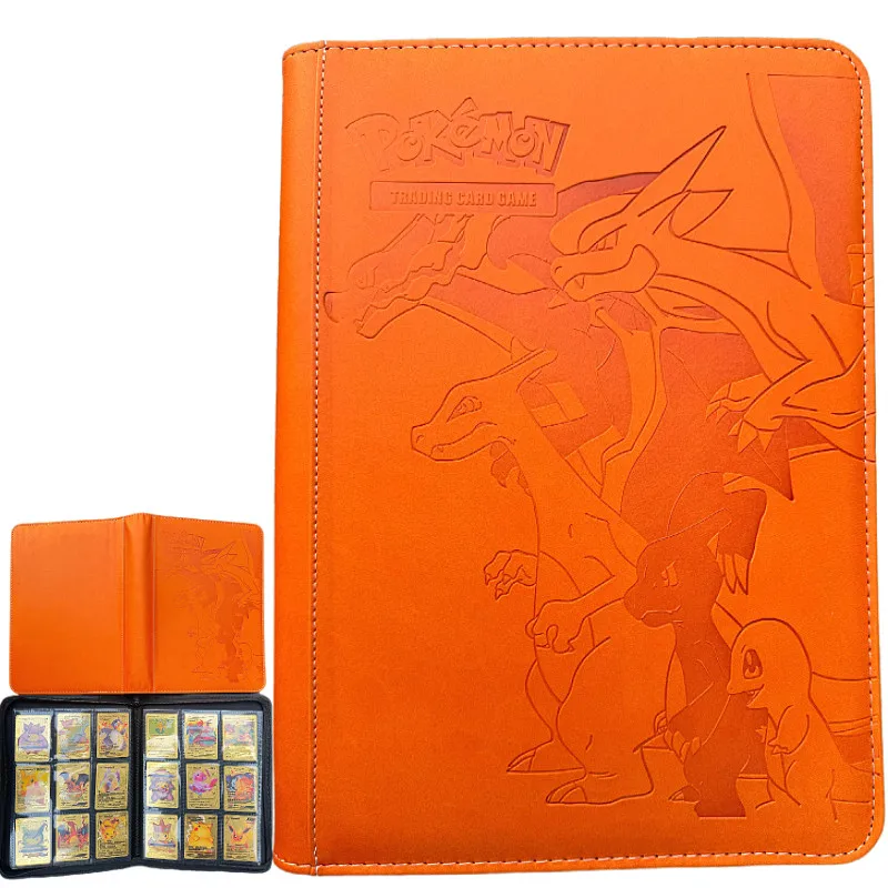 Kaartenmap met 9 vakjes, verzamelmap voor trading cards, displaymap, opbergmap voor Pokémon PTCG TCG Yugioh MTG gamekaarten