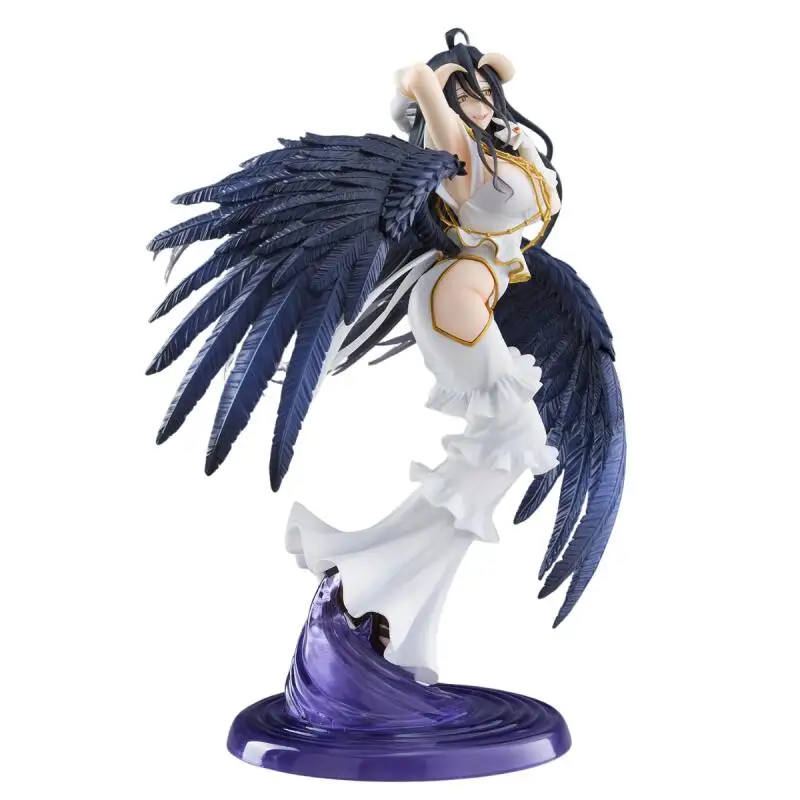 

[Original Genuine] In Stock Taito Overlord T-Most Albedo The Pure White Devil Anime Figure Model Collector Figurine Toys Gift