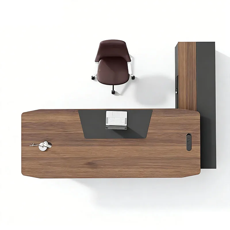 yjq1 boss desk light luxury manager desk simple modern president office furniture high-end executive desk