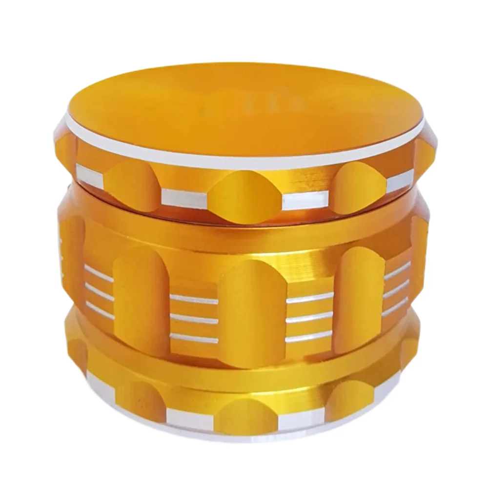 63mm  portable Smoke Grinder 4 Layer The Best  Material Aluminium Herb Grinder Tobacco Grinder  Kitchen Accessories